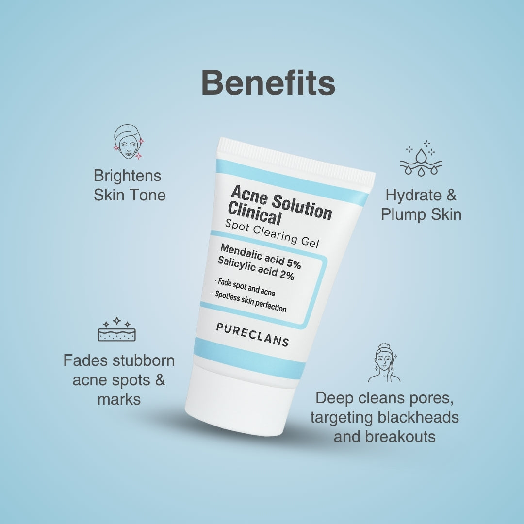 Pureclans Acne Spot Clearing Gel benefits