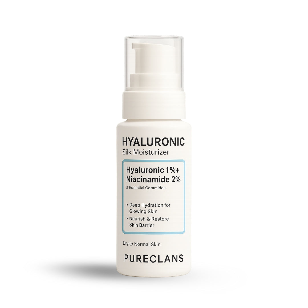 Pureclans Hyaluronic silk moisturizer