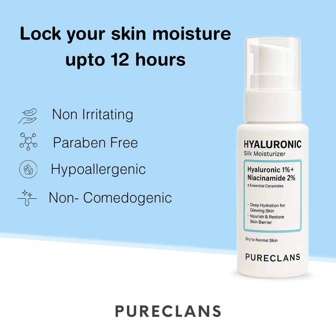 Pureclans Hyaluronic silk moisturizer