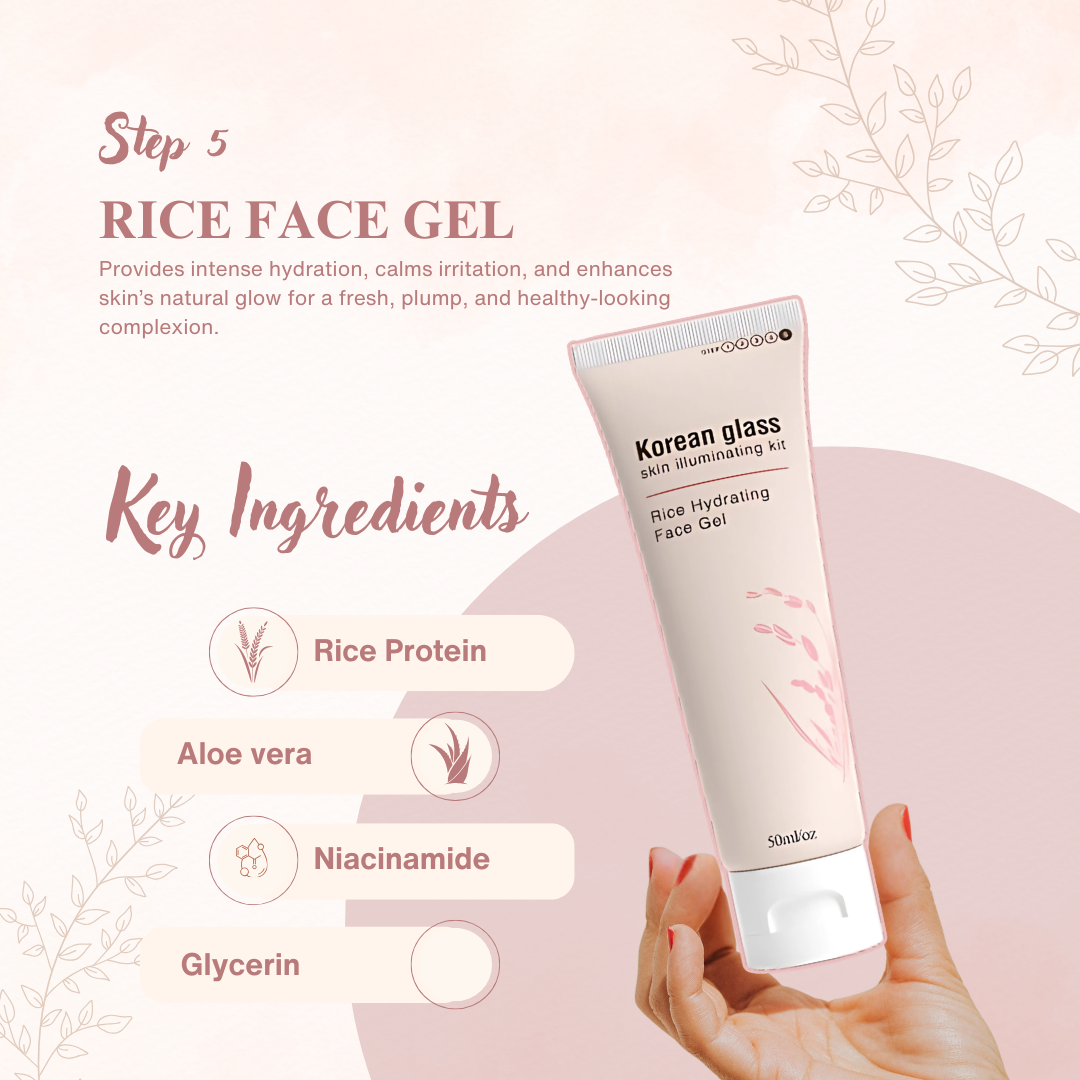 Korean Glass Skin (Rice Kit)