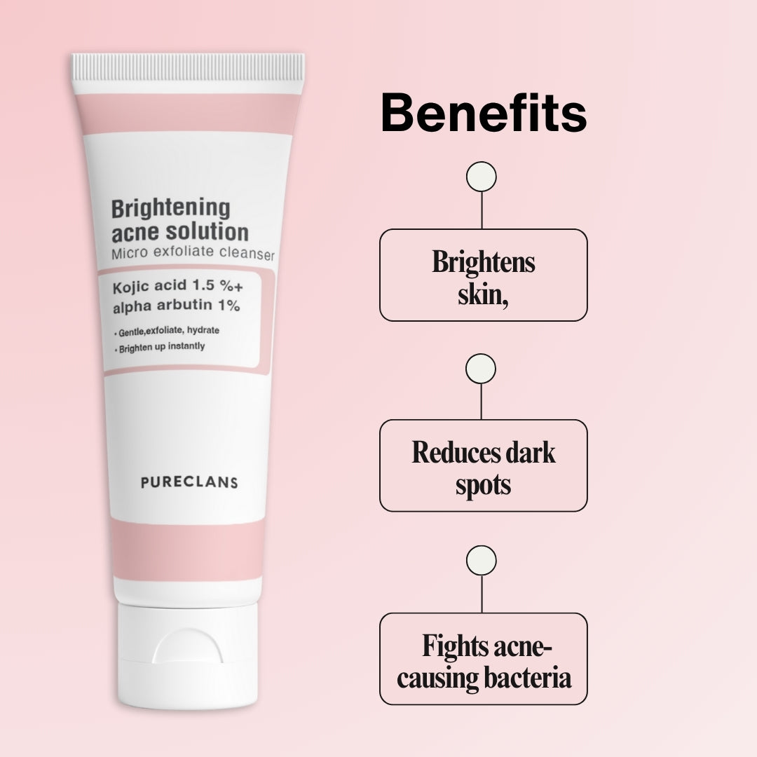 Brightening Acne Solution Face Wash