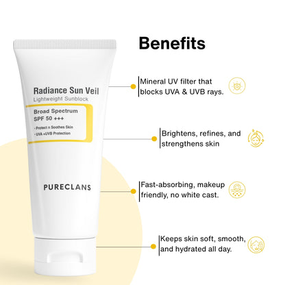 Radiance Sun Veil Sunblock